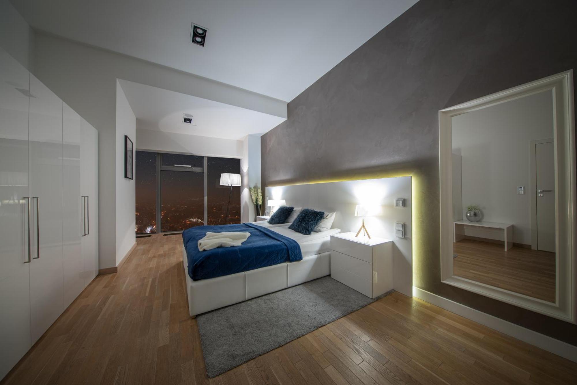 30Th+ Floor Apartments In Sky Tower Wroclaw Exterior photo